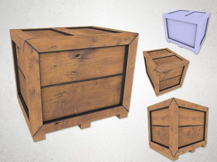 Crate - 3D Model