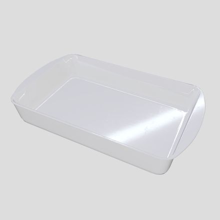 CC0 - Baking Dish - low poly PBR 3d model