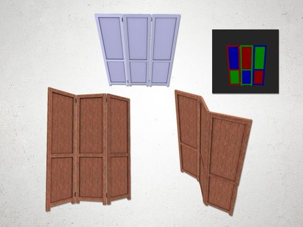 Privacy Screen - 3D Model