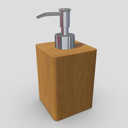 Soap Dispenser 5 - low poly PBR 3d model