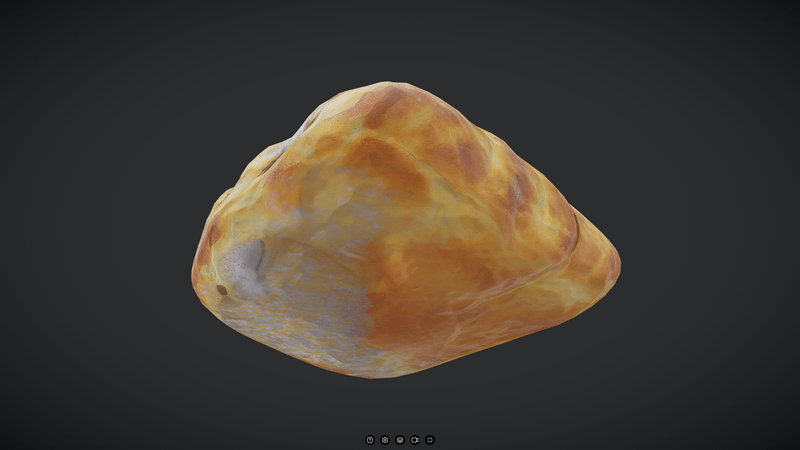 Pastry - low poly PBR 3d model
