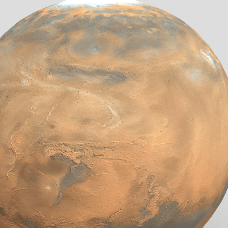 Planet - low poly PBR 3d model