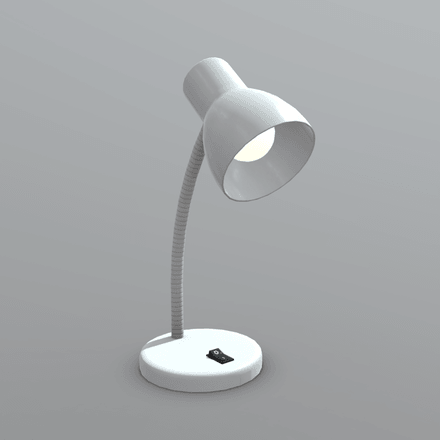 CC0 - Lamp 2 - low poly PBR 3d model