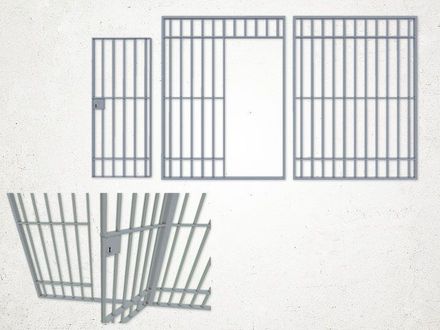 Jail Bars - 3D Model