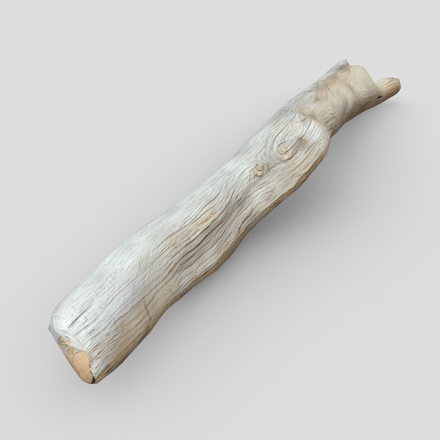 Dead Wood 5 - low poly PBR 3d model