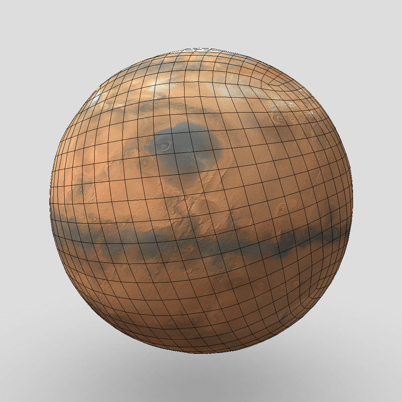 Planet - low poly PBR 3d model