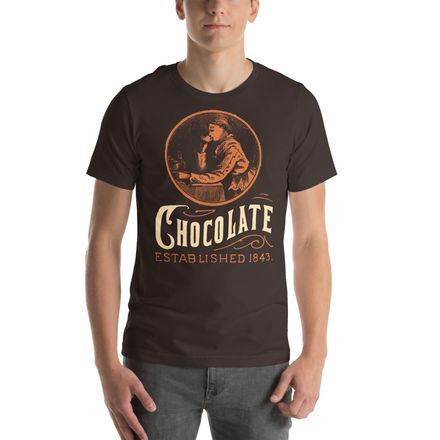 Chocolate Established 1843 - Unisex T-Shirt