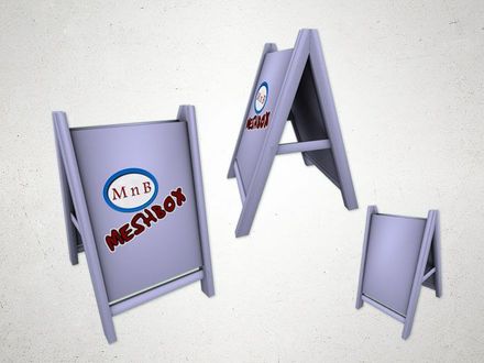 Infoboard - 3D Model