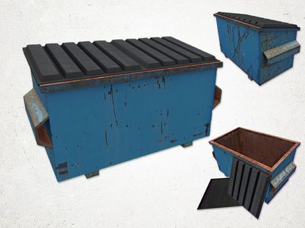 Dumpster - 3D Model