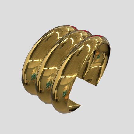 Cuff 2 - low poly PBR 3d model