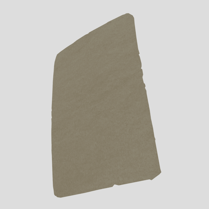 Parchment - low poly PBR 3d model