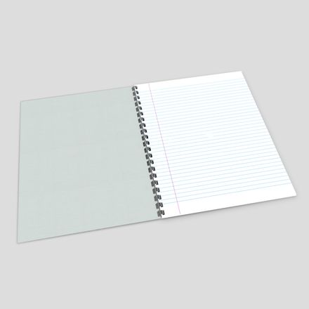 Notebook - low poly PBR 3d model