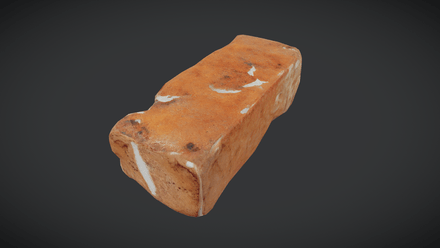 Brick 3 - low poly PBR 3d model