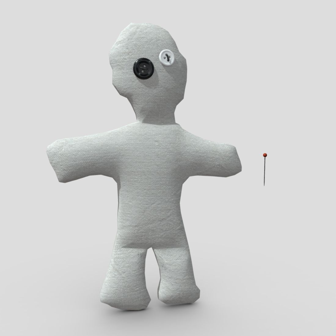 Cc0 pencil holder low poly pbr 3d model