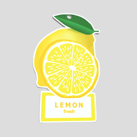 Air Freshener Lemon - low poly PBR 3d model