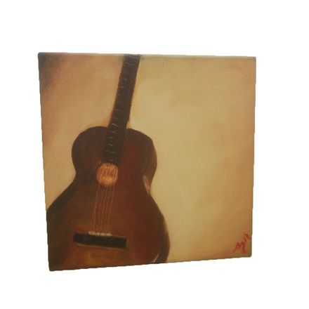 Canvas 5 - untitled #guitar - PBR 3D Model