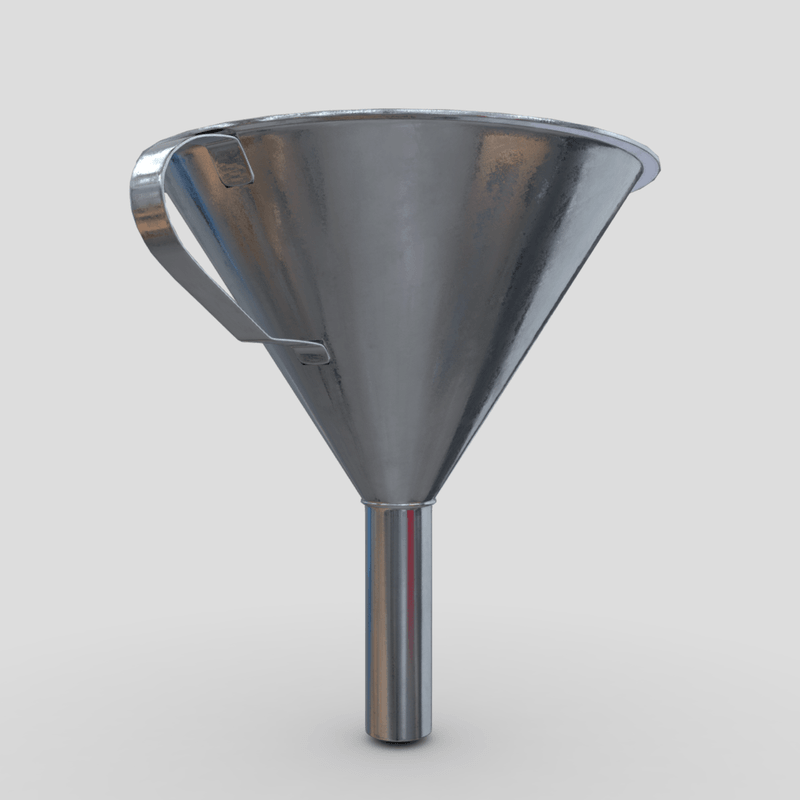 Funnel - low poly PBR 3d model