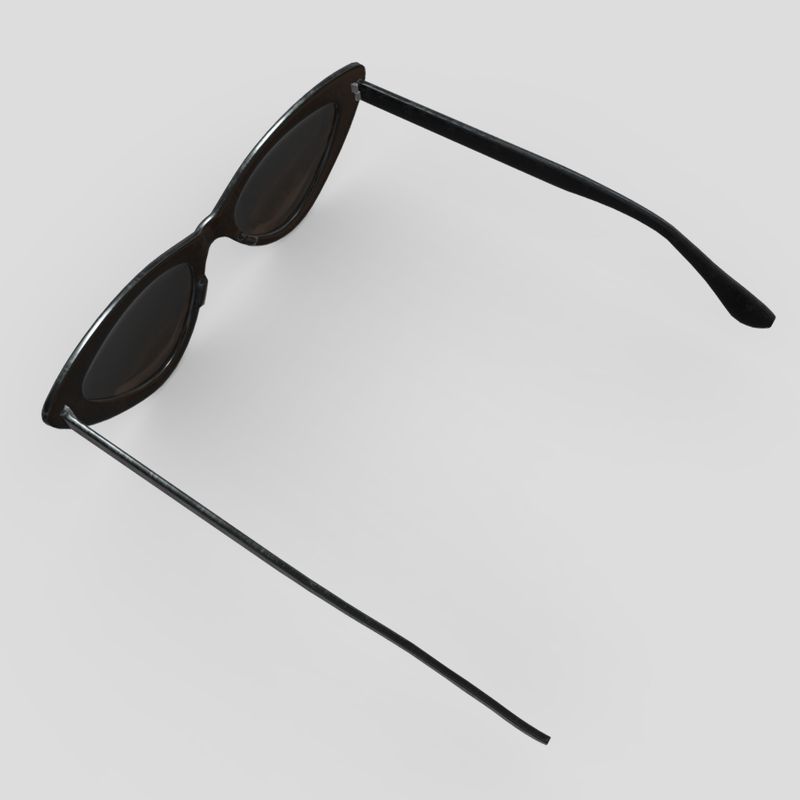 Sunglasses 4 - low poly PBR 3d model
