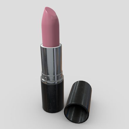 Lipstick 2 - low poly PBR 3d model