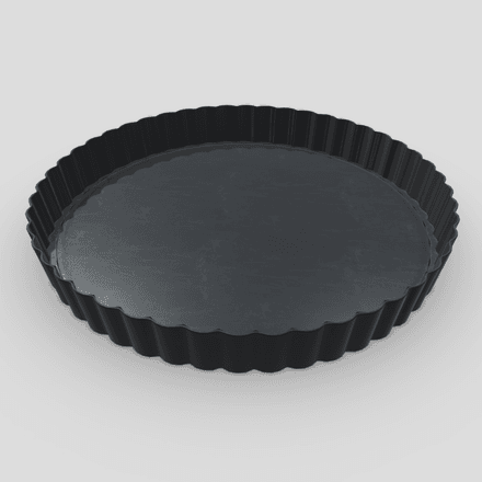 Baking Tin 2 - low poly PBR 3d model