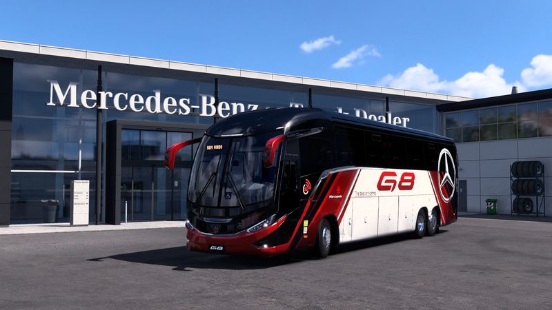 NOVO Compre 1 leve 2 Mod Bus G8 1200 Mercedes e CMA VI 4x2