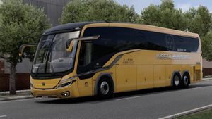 ETS2 NOVO MOD BUSSCAR VISSTA BUSS SCANIA 6X2