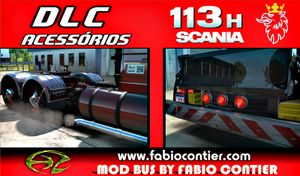 Mod DLC Acessórios para a 113H Bicuda Exclusivo ETS2