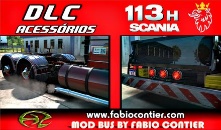 Mod DLC Acessórios para a 113H Bicuda Exclusivo ETS2