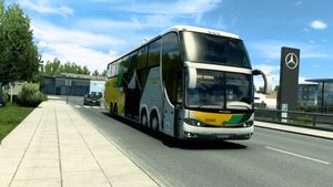 Mod Bus G6 Mercedes-Benz 8x2 Paradiso Marcopolo 1550 LD Ar Condicionado