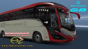 Mod Bus G8 Marcopolo Scania Paradiso 1200 6x2