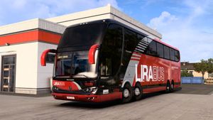 ETS2 Mod Bus G6 Mercedes-Benz 8x2 Paradiso Marcopolo 1550 LD