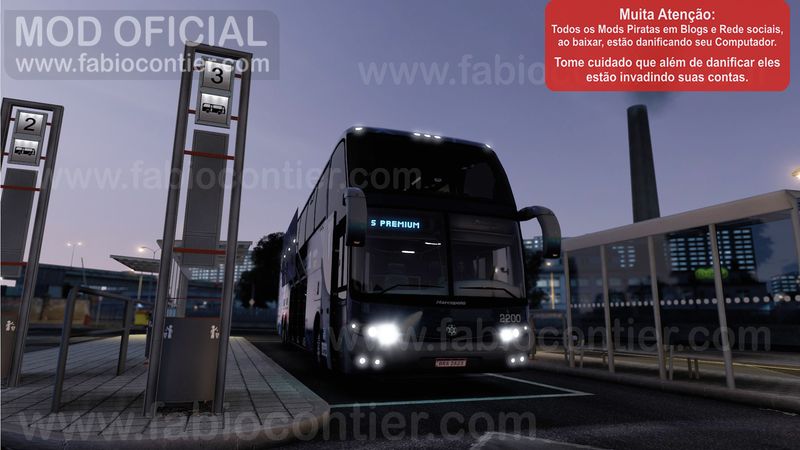 Linha G6 Volvo 6x2 Paradiso 1550 LD Premium