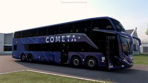 ETS2 Mod Bus G8 DD Scania 8X2 Paradiso 1800