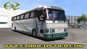ETS2 Mod Exclusivo Bus CMA SCANIA 4x2 Flecha Azul II