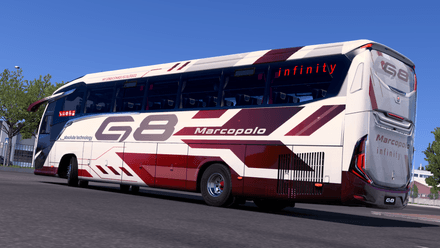 ETS2 MOD BUS G8 Paradiso 1200 Marcopolo SCANIA 4X2 INFINITY