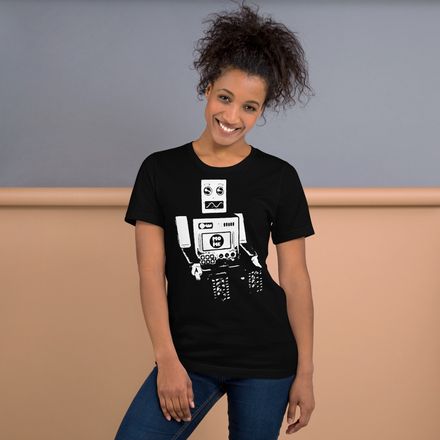 MOmentum Tee: Women’s Limited Edition - Featuring MO the Robot