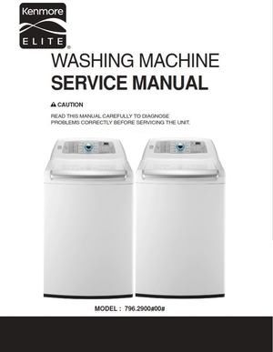 Kenmore Elite 29002 Washer Service Manual and Repair Guide