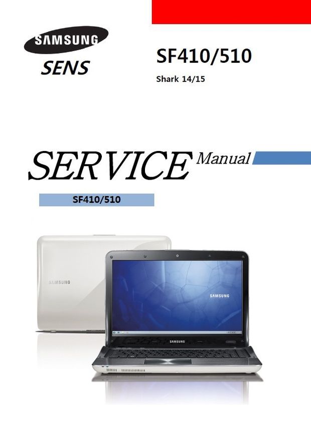 Samsung SF510 SF410 Laptop Service Manual &amp; Repair Guide + Technical Training