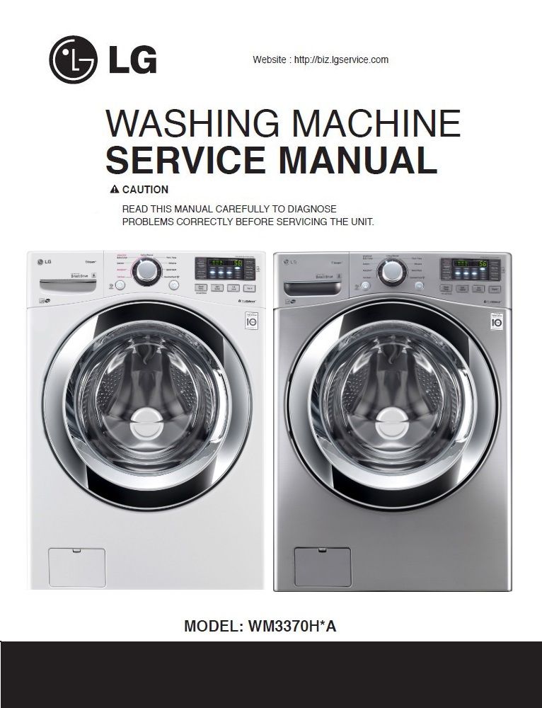 Whirlpool WFW5620HW Front Load Washer Service Manual