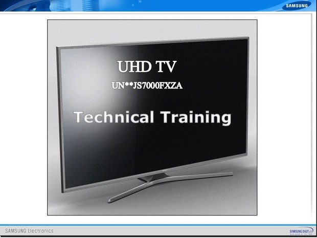 Samsung UN60JS7000 UN60JS7000F UN60JS7000FXZA 4K 3D LED TV Service Manual