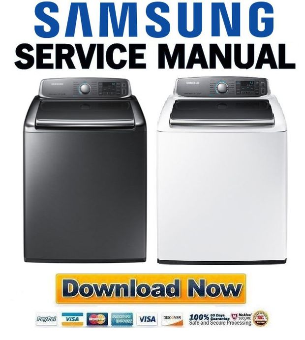 Samsung WA56H9000AP WA56H9000AW Washing Machine Service Manual