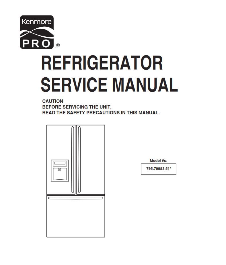 Kenmore Elite 29002 Washer Service Manual and Repair G