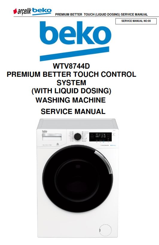 LG F8068LDP Washer Service Manual and Repair Guide