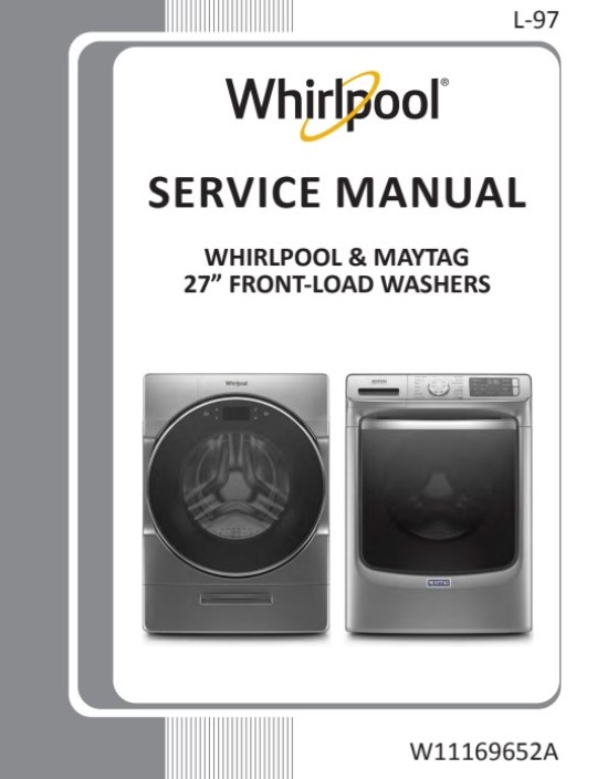 Maytag MHW5630HC MHW5630HW Front Load Washer Service Manual