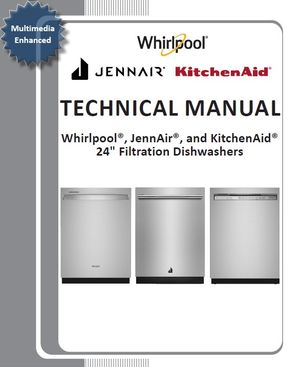 KitchenAid KDPM604KPS KDPM604KBS Dishwasher Service Manual