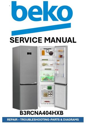Beko B3RCNA404HXB Service Manual PDF