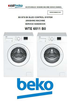 Beko WTE 6511 B0 Washing Machine Service Manual