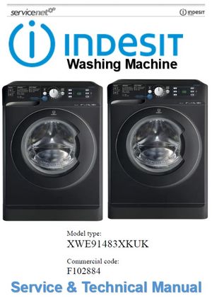 Indesit XWE 91483X K UK Washing Machine Service Manual 