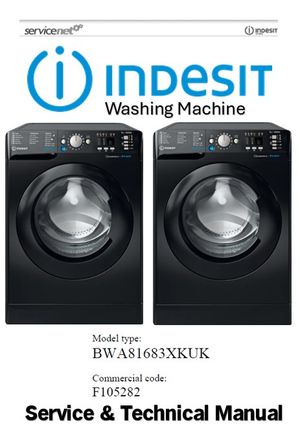 Indesit BWA 81683X K UK Washing Machine Service Manual 