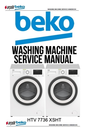 Beko HTV 7736 XSHT Washing Machine Service Manual